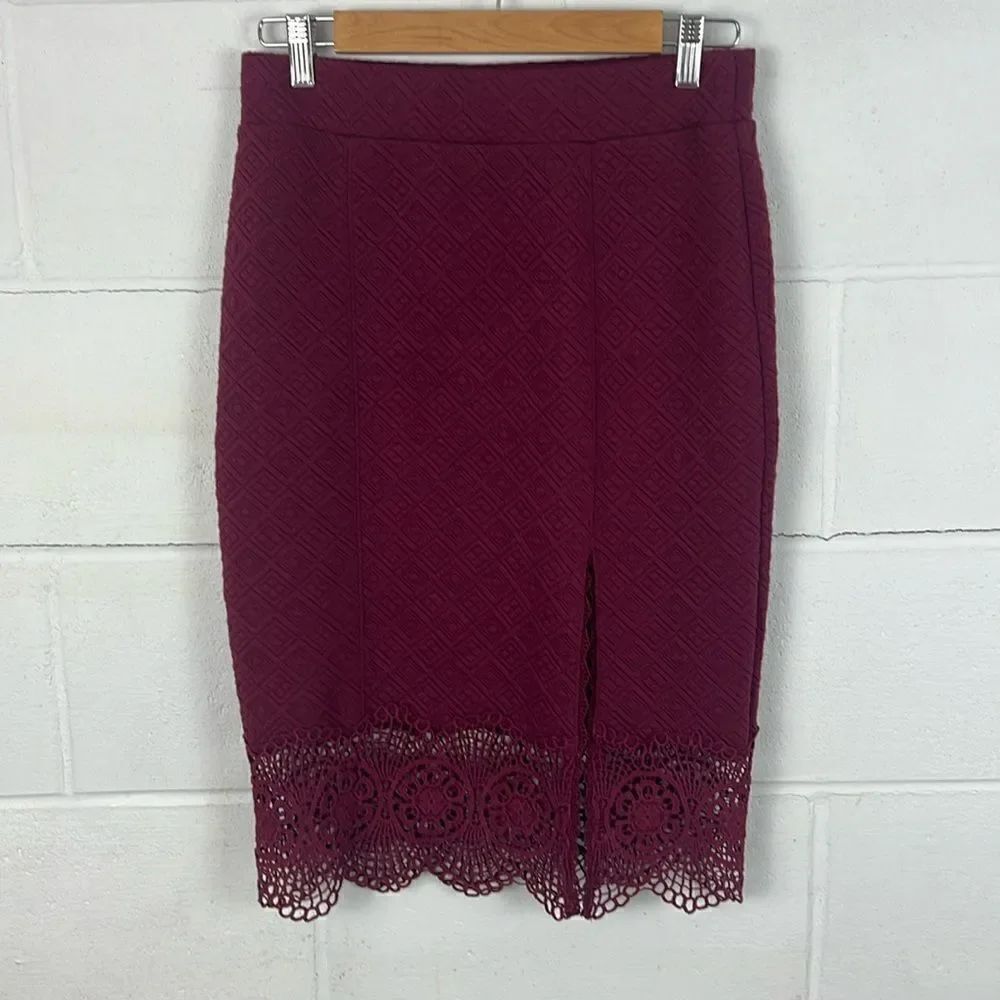 Free People story teller pencil skirt